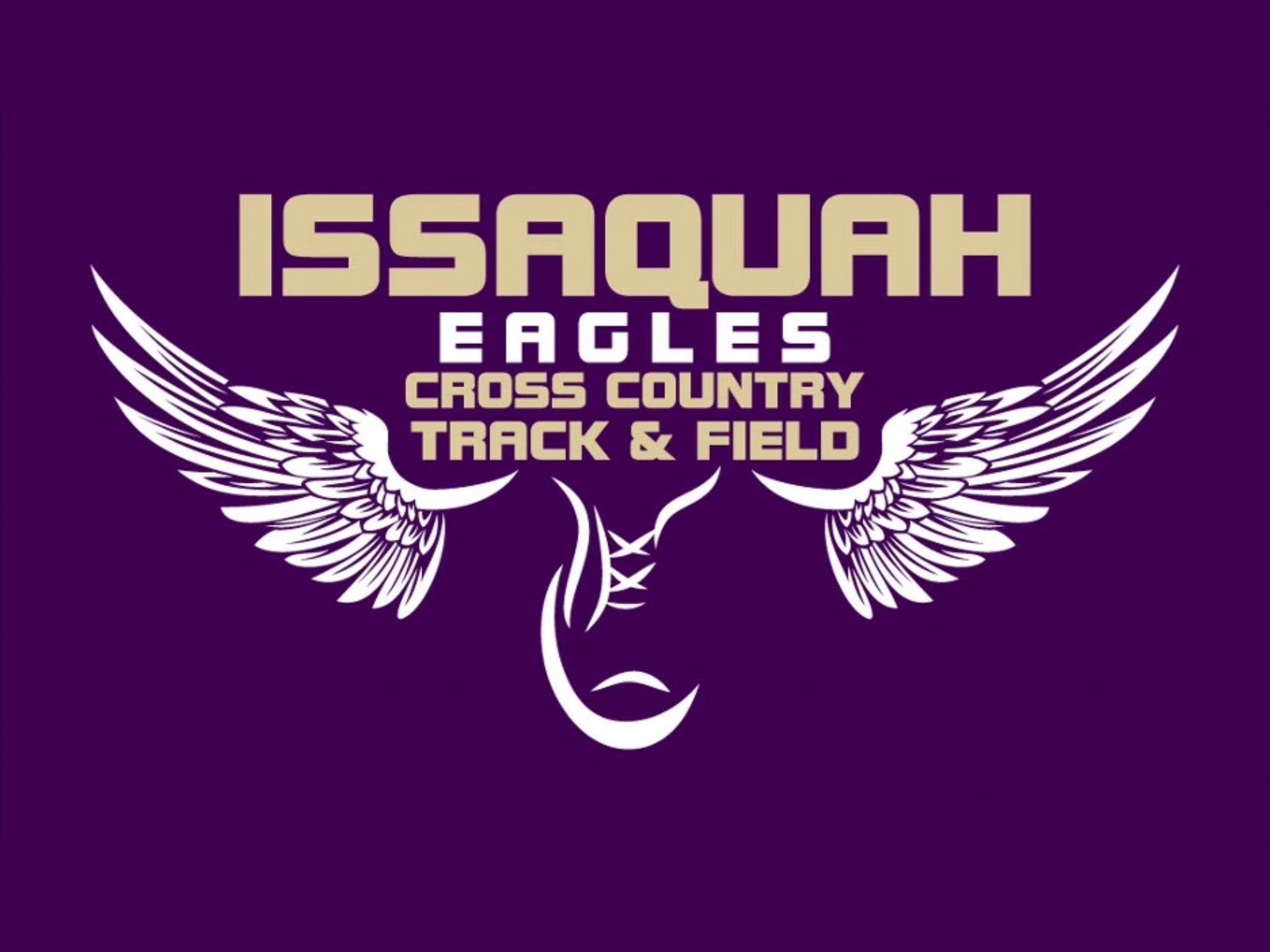 Issaquah High School Eagles Cross Country Logo